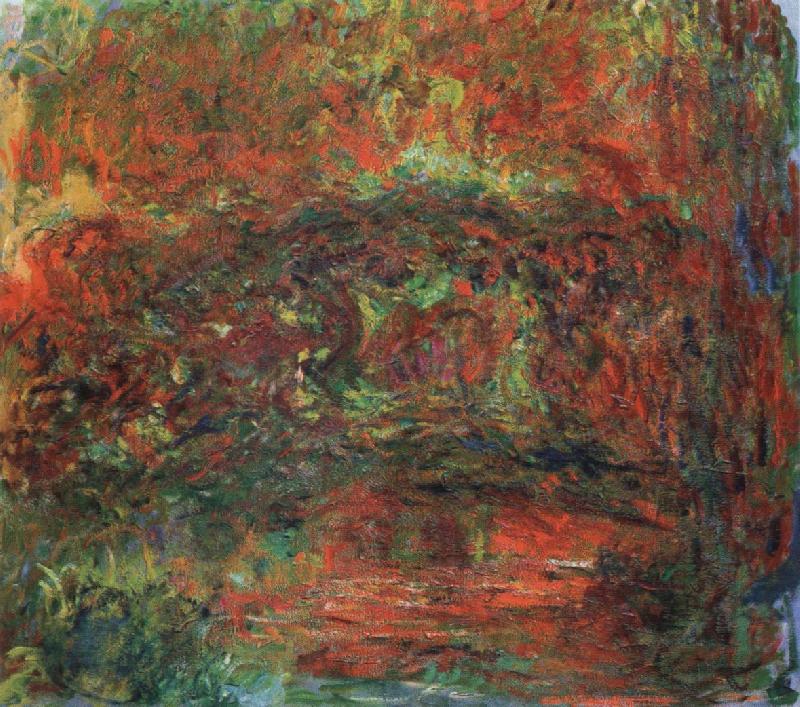 Claude Monet the japanese bridge China oil painting art